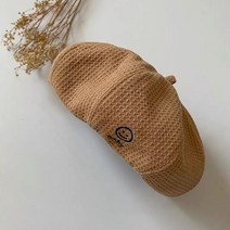 Ogfaour리즈꼬미 여성 봄가을 돔형 주름 벙거지 클래식 캐쥬얼 베레모자 스트릿 헌팅캡 썬캡