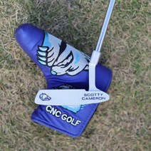 골프 연습용 일체형 골프 퍼터 불곰 scotty camer ON brown bear GOLF putter, 33인치