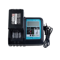 Makita Makita마끼다배터리호환18V충전기LCD형DC18RC 7.2-18V, 1개