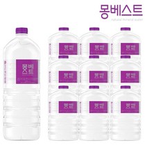 몽베스트 생수 2L x 9개