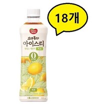 동원 보성홍차 아이스티 제로 레몬, 18개, 500ml