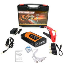 점프앤고 89800mAh 자동차 점프 스타터 12V 4USB 600A 휴대용 자동차 배터리 부스터 충전기 부스터 파워뱅크 시동 장치 자동차 스타터, 유형 C- 오렌지, 중국