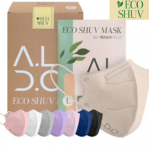 새부리형 KF94 마스크 kf94 마스크 친환경 한지 성인마스크 25매, 에코슈브L성인용 화이트