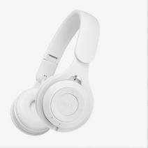 Bluedio M6 Hi Fi 노이즈 캔슬링 블루투스 5.0 헤드폰, 흰색