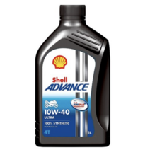 SHELL ADVANCE ULTRA 쉘 어드밴스 울트라 10W40 4T 1L, 단품, 4개