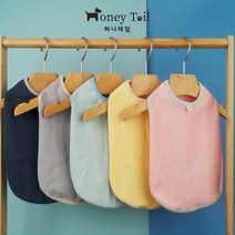 [바보사랑] 허니테일 강아지옷 티셔츠 민소매 나시티 실내복 애견의류 S-3XL[허니테일], 색상/사이즈:민트/3XL