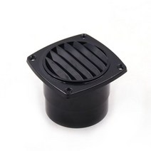 벤츄레이터 둥근 환기 캡 RV 지붕 모터 홈 버섯 머리 모양 자동차 액세서리 배출구, 02 black