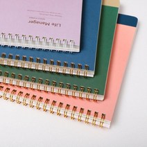프로젝트 기간별 일정관리 만년 플래너 플래너다이어리 나만의다이어리 자기주도학습 휴대하기좋은크기, 1라벤더
