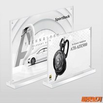 커피숍메뉴판 튜명 아크릴메뉴판 미용실메뉴판, 가로ㅡA6, 상세페이지 참조