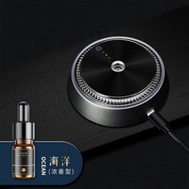 명품차량용방향제 공기청정기 공기 청정기 향수 리프레셔 자동차 대시 보드 조절 아로마 디퓨저 테라피 향, 03 Space Gray-Ocean Fla