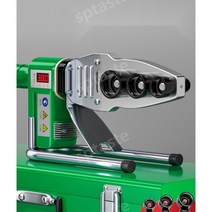 PE 파이프 연결 열 융착기 맞대기 미니 용접기 웰딩기, 2m열탕방지라인철상자+다이헤드+무거운전단