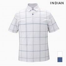 [INDIAN] RCP 체크프린트 티셔츠_MITASWM3431
