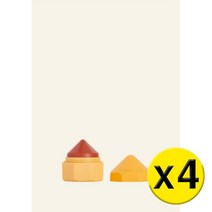 [영국발송] 4팩 THE BODY SHOP 더 바디 샵 Mango Sorbet Lip Juicer 망고 샤벳 립 Juicer 4g