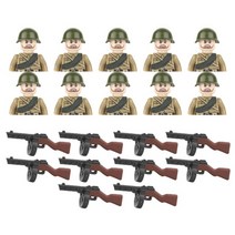 레고호환 부품 블럭 블록 피규어 소련 군용 자동차 빌딩 군인 그림 무기 로켓 포병 탱크, rz008-m1911