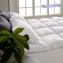 시즌 3 허니슬립 진드기차단 기능성토퍼 SS, 화이트