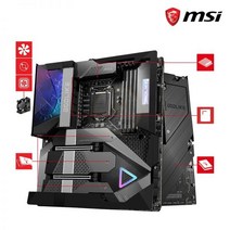마더보드 메인보드 MSI MEG Z590 GODLIKE LGA1200 지지대 10 세대 11 프로세서 인텔 DDR4 USB 128GB 데스크탑 E-ATX