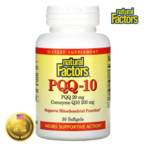 네추럴팩터스 PQQ 10 피큐큐 20mg 코큐텐 200mg 30소프트젤