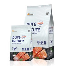 퓨어네이처 그레인프리 가수분해 관절건강 사료 (오리 연어 양) 1.2kg, 연어와 감자 1.2kg