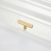 일자 가구 손잡이 2P 금색 리폼 교체용 60mm