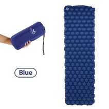 Rockbrook 캠핑 여행 자기 팽창 휴대용 접이식 블로우 업 슬리핑 매트 패드 침대 내장 펌프가있는 풍선 에어 매트리스, sp01nv 에어 라이트