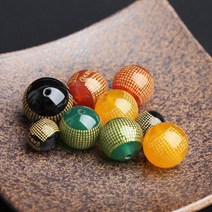 대비주 경전 원석 악세사리 불교 팔찌 만들기 팔찌 공예 DIY 재료 악세사리 부자재, 초록