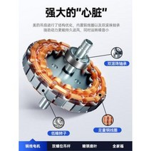 씰링팬 실링팬 celling fan 미의 팬 블랙 56인치 가정용 대풍력 거실 식당 기숙사 공장 산업용 펜던트, 06.56인치 화이트 5엽 킹 [WIFI 스