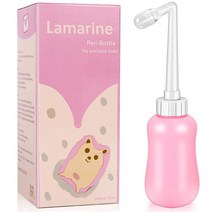 Lamarine 산후 관리를 위한 Peri Bottle | 여행용 비데 회 클렌징 360g(12.5온스) 1병/카운트 (1팩), Light Pink