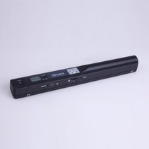 [해외]스캐너 HD 고속 컬러 A4 문서 사진 핸드 헬드 스캐너 미니 포켓 컬러 스캐너 A4 HD 스캐너 ISCAN 01, red