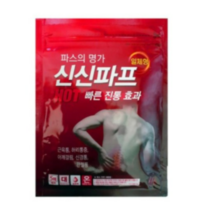 신신제약 신신 파프 핫 파스, 5개입, 60개