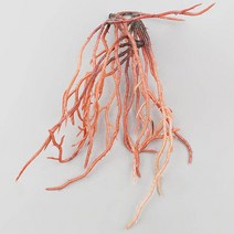 조화 인조 식물 뿌리 모형 12cm 2색 택1 소재 재료 실내조경 나무뿌리, 블랙브라운