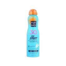 Kiss My Face 키스 마이 페이스 Cool Sport Mineral 에어 파워 스프레이 썬스크린 SPF30 177ml