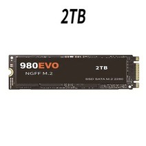 오리지널 1 테라바이트 M.2 SSD 500GB NGFF 하드 드라이브 980EVO NVMe pcie 970 PRO Hdd 디스크 노트북 데스크탑 맥북용 내장 드라이브, 2TB