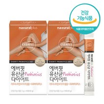 에버핏 유산균 다이어트 프로바이오틱스 14포 x 4박스 가르시니아 캄보지아 추출물 체지방 감소 프락토올리고당 장내유익균 증식 장내유해균 억제 배변활동 도움 혼합유산균 19종 함유