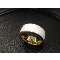 스마트워치 헬스워치 웨어러블 블루투스 피트니스 트래커 스마트 링 건강 fitbit 수면 추적 심박수 방수 혈액 산소 통과계 온도계 앱, 흰색 56mm(17)