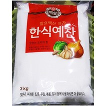 3KX4 조미료 양념 한식 예찬 백설 식재료 MSG 감칠맛, 1