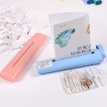 나sks1t1_나카바야시 핸디형 휴대용 문서세단기 NSH-H01 파쇠 수동파쇄기 영수증 용세 세단기 수동세 종이 용기♥cleann, ♥cleannBlue