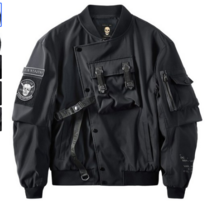 남자 테크웨어 기능성 항공 점퍼 오버핏 남성 자켓