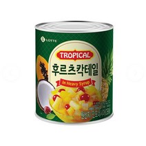 롯데 후르츠 칵테일, 850g, 24개