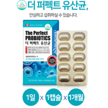 lgg유산균 락토바실러스 불가리쿠스 모유유산균 람노서스 가세리17 프롤린 500억 프로바이오틱스 프리바이오틱스 가루 분말 캡슐 면역력 장내유익균 유해균 비만세균 체지방 뱃살 관리, 60캡슐, 500mg