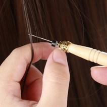 스킬자수 뜨개질바늘_1P 붙임머리 가발 작업용 코바늘