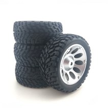 무선자동차 무선 rc카Wltoys 144001 MN99S MN90 MN86 RC 자동차 용 4Pcs 업그레이드 휠 오프로드 버기 타, 02 B