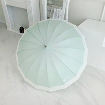 세인트스코트 파스텔 투톤 우드 장우산 UL001