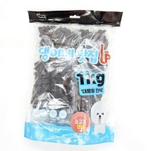 댕이네맛집 소고기 큐브 강아지 대용량간식, 6팩, 1kg