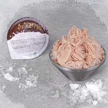 리얼 흑당 밀크티 빙수블럭 300g, 24개