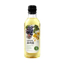 CJ제일제당 풍미 백설 건강을 생각한 요리유 튀김용 캠핑식용유 업소용 전부침 새우튀김 식용류오일 500ml, 4개