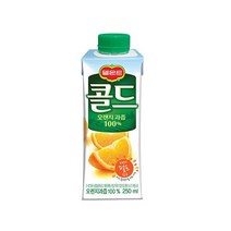 롯데칠성 콜드 오렌지 250ml, 250ml x 24개