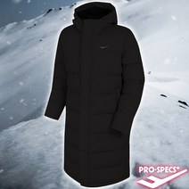 프로스펙스 *>평택점 단독 신상할인<* 옆트임 단추 적용으로 활동하기 편한 방수원단을 적용한 블랙컬러 스포츠 헤비 덕 롱기장다운 롱패딩 롱다운 덕다운 롱패딩 학생롱패딩_NCPT