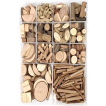 천연나무조각 종합모음 그리기나무 만들기세트 DIY