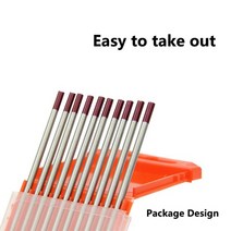 용접 기사 전문 텅스텐 전극 용접봉 용접, WT20 Red, 1.6mm