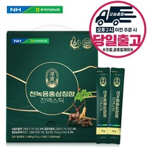 농협 동의삼 천녹용홍삼침향 진액스틱 10g x 100포, 단품